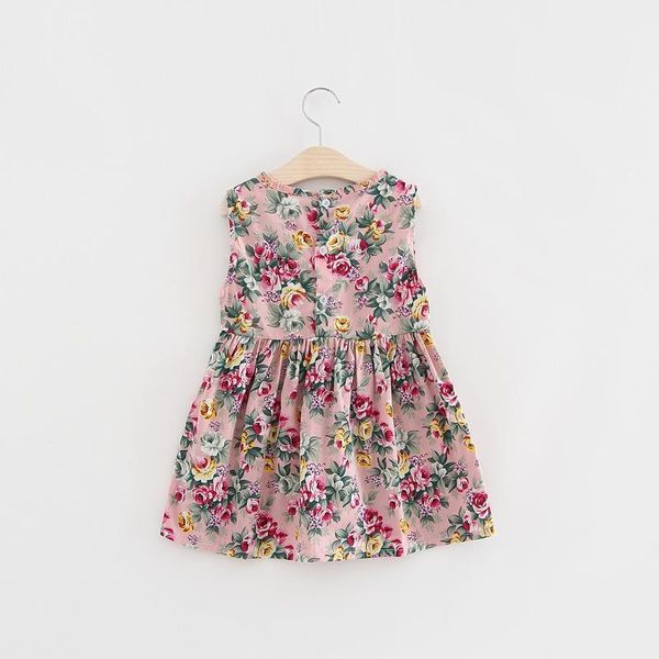 girl's dresses button summer girls' dress flower print baby kids toddler cotton vest floral party children princess cute casual dr, Red;yellow
girl's dresses button summer girls' dress flower print baby kids toddler cotton vest floral party children princess cute casual dr, Red;yellow