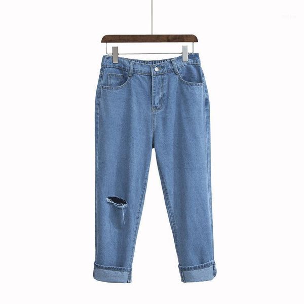 woman summer ripped jeans 2018 lady harem denim pants woman elastic high waist jeans plus size 4xl 5xl loose basic women1, Blue
woman summer ripped jeans 2018 lady harem denim pants woman elastic high waist jeans plus size 4xl 5xl loose basic women1, Blue