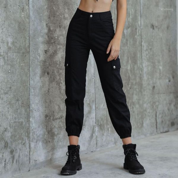 2020 street hiphop cargo pants women casual punk gothic pockets trousers female fashion autumn winter harajuku pants plus size1, Black;white
2020 street hiphop cargo pants women casual punk gothic pockets trousers female fashion autumn winter harajuku pants plus size1, Black;white