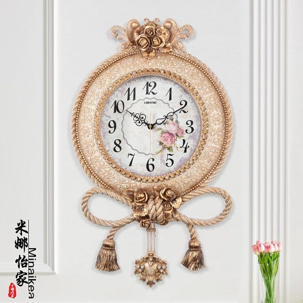 wall clocks european style living room clock retro swing personality simple creative fashion charts silent quartz
wall clocks european style living room clock retro swing personality simple creative fashion charts silent quartz