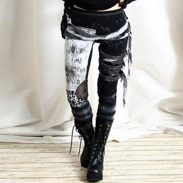 gothic pants girls vintage mesh lace up skinny trousers punk style women's printed pencil pant high street ladies leggins d30, Black;white
gothic pants girls vintage mesh lace up skinny trousers punk style women's printed pencil pant high street ladies leggins d30, Black;white