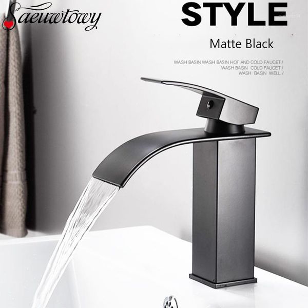 single handle water brushed nickel bathroom basin faucet waterfall spout cold sink mixe tap and cold water mixer1
single handle water brushed nickel bathroom basin faucet waterfall spout cold sink mixe tap and cold water mixer1