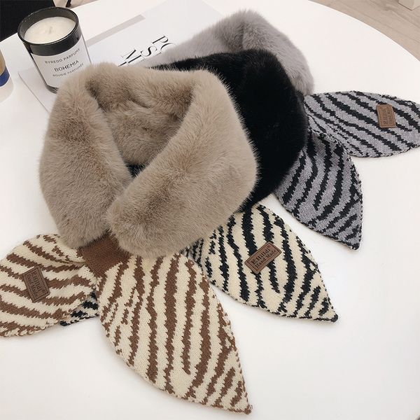 new brand east gate knitted striped bib for women in autumn and winter klwe, Blue;gray
new brand east gate knitted striped bib for women in autumn and winter klwe, Blue;gray