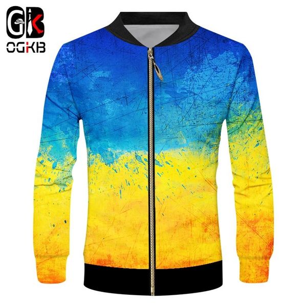 ogkb man autumn new zip jacket 3d printed lovely blue yellow ink colorful large size costume zipper coat wholesale, Black;brown
ogkb man autumn new zip jacket 3d printed lovely blue yellow ink colorful large size costume zipper coat wholesale, Black;brown