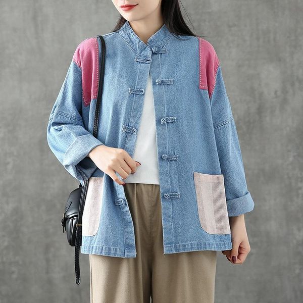 ethnic clothing traditional chinese for women streetwear cardigan shirt patchwork autumn style fashion hanfu vintage pocket casual, Red
ethnic clothing traditional chinese for women streetwear cardigan shirt patchwork autumn style fashion hanfu vintage pocket casual, Red