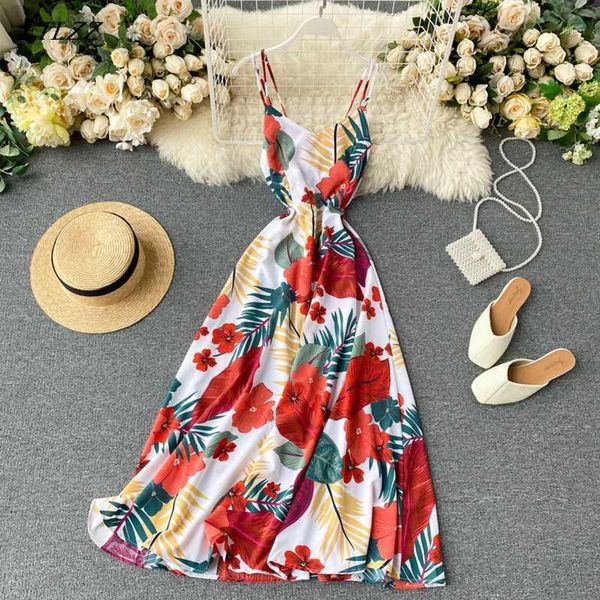 ftlzz summer backless sleeveless dress women spaghetti strap dress female print elegant beach bohemian long1, Black;gray
ftlzz summer backless sleeveless dress women spaghetti strap dress female print elegant beach bohemian long1, Black;gray