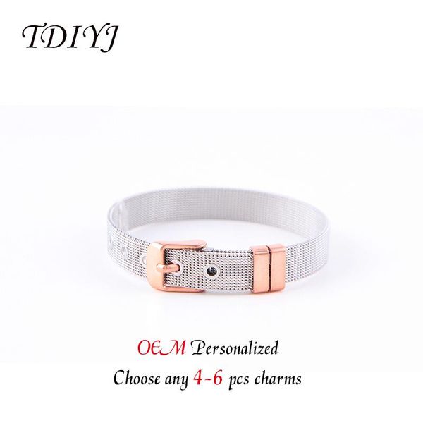 charm bracelets tdiyj women stainless steel diy keeper mesh bracelet 4 to 6pcs slide charms choose, Golden;silver
charm bracelets tdiyj women stainless steel diy keeper mesh bracelet 4 to 6pcs slide charms choose, Golden;silver