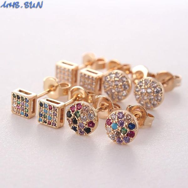 stud mhs.sun cute small square/round mosaic zircon earrings luxury gold color women/girls fashion cz ear jewelry, Golden;silver
stud mhs.sun cute small square/round mosaic zircon earrings luxury gold color women/girls fashion cz ear jewelry, Golden;silver