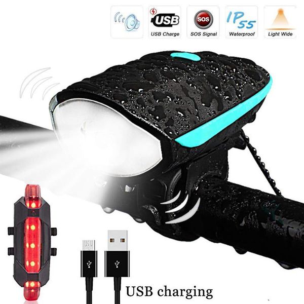 bike lights usb rechargeable waterproof led light with loud horn super bright for 250 lumens night bicycle safety
bike lights usb rechargeable waterproof led light with loud horn super bright for 250 lumens night bicycle safety