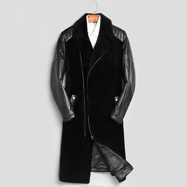 real fur coat winter jacket men sheep shearling real wool coat men clothes 2019 vintage warm jackets plus size erkek mont my51211, Black
real fur coat winter jacket men sheep shearling real wool coat men clothes 2019 vintage warm jackets plus size erkek mont my51211, Black