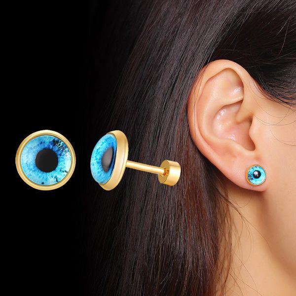 zorcvens evil blue eye earrings spiritual protection round earrings for women stainless steel turkish brincos jewelry, Silver
zorcvens evil blue eye earrings spiritual protection round earrings for women stainless steel turkish brincos jewelry, Silver