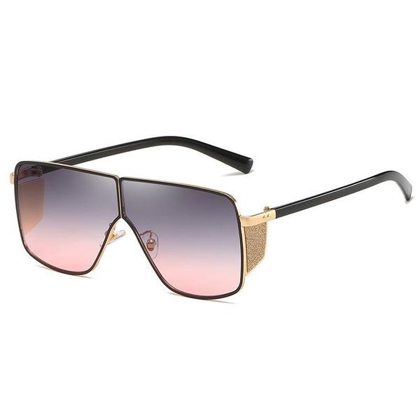 sunglasses steampunk men gradient oversized flat women sun glasses metal frame lady shades goggles uv400, White;black
sunglasses steampunk men gradient oversized flat women sun glasses metal frame lady shades goggles uv400, White;black