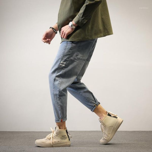 autumn jeans men fashion large size loose denim pants 2019 new man drawstring pocket button streetwear casual denim trousers1, Blue
autumn jeans men fashion large size loose denim pants 2019 new man drawstring pocket button streetwear casual denim trousers1, Blue