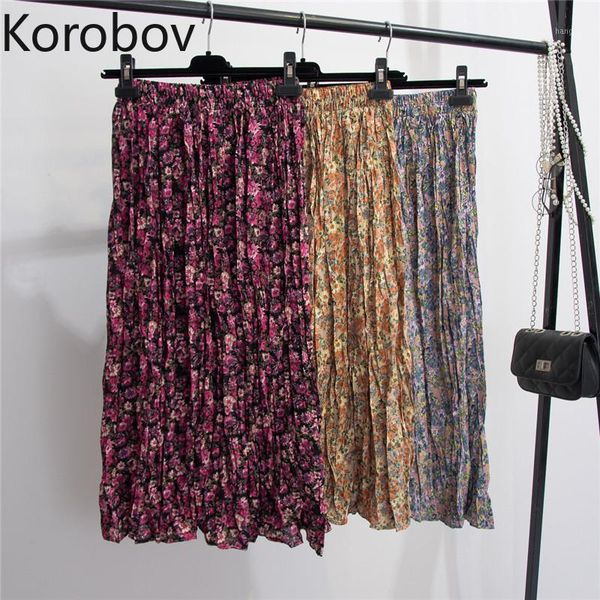 korobov retro high waist hip print chiffon skirt women elegant summer 2020 new pleat design slim jupe femme holiday beach faldas1, Black
korobov retro high waist hip print chiffon skirt women elegant summer 2020 new pleat design slim jupe femme holiday beach faldas1, Black