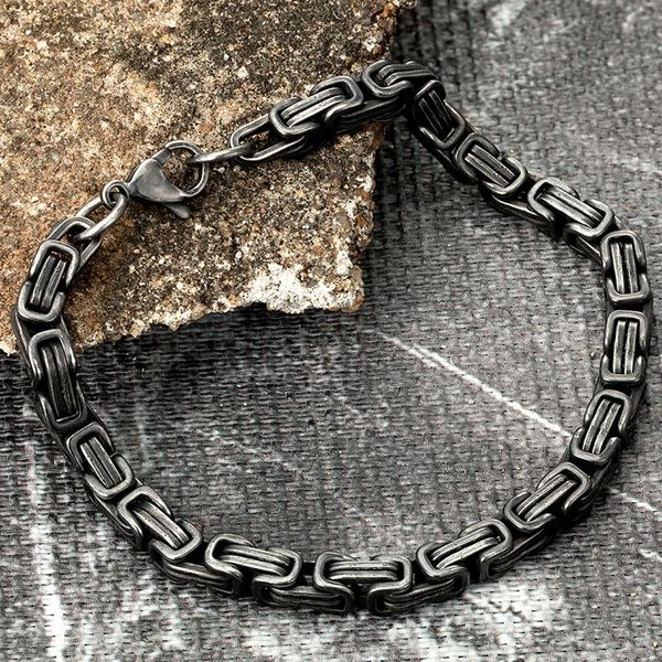 men stainless steel bracelets vintage oxidized cool punk curb cuban link chain jewelry christmas gifts fashion wrist accessoires, Golden;silver
men stainless steel bracelets vintage oxidized cool punk curb cuban link chain jewelry christmas gifts fashion wrist accessoires, Golden;silver