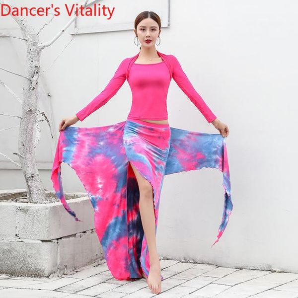 belly dance female temperament modal long skirt two-piece practice clothes women shirt performance clothing suit, Black;red
belly dance female temperament modal long skirt two-piece practice clothes women shirt performance clothing suit, Black;red