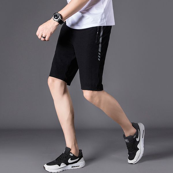 men's shorts summer capris casual loose ultra thin ice silk fast dry beach fitness pants, White;black
men's shorts summer capris casual loose ultra thin ice silk fast dry beach fitness pants, White;black