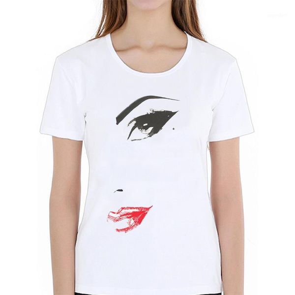 vintage eyes kiss lips lipstick rouge pretty art t-shirt summer fashion women t-shirt hipster ladies casual tees cute girl 1, White
vintage eyes kiss lips lipstick rouge pretty art t-shirt summer fashion women t-shirt hipster ladies casual tees cute girl 1, White