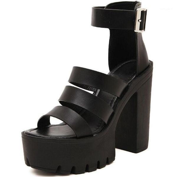 nice new summer shoes women white open toe button belt thick heel wedges platform shoes fashionable casual sandals female1, Black
nice new summer shoes women white open toe button belt thick heel wedges platform shoes fashionable casual sandals female1, Black