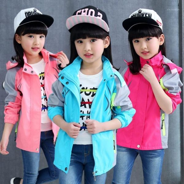 jackets 3 colours girls coats spring autumn windbreaker children's long-sleeved hooded waterproof rain coat for 6 8 10 12 14 y1, Blue;gray
jackets 3 colours girls coats spring autumn windbreaker children's long-sleeved hooded waterproof rain coat for 6 8 10 12 14 y1, Blue;gray