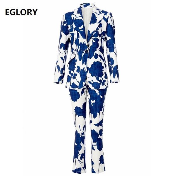 women's two piece pants casual clothing sets 2021 spring blazer suits women blue floral print coat+skinny & capris set 2pc, White
women's two piece pants casual clothing sets 2021 spring blazer suits women blue floral print coat+skinny & capris set 2pc, White
