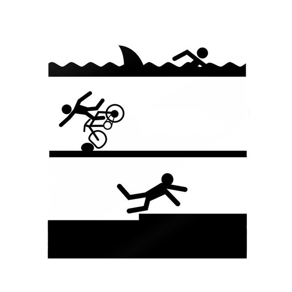13.4*14.3cm coolest triathlon swim bike run tried funny car sticker vinyl silhouette motorcycle accessories c12-0662
13.4*14.3cm coolest triathlon swim bike run tried funny car sticker vinyl silhouette motorcycle accessories c12-0662