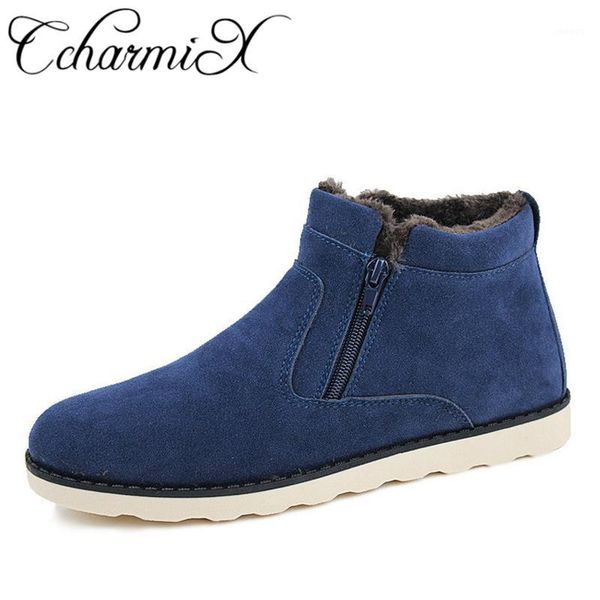 ccharmix big size men shoes winter casual mens ankle boots warm zipper boots leather snows male1, Black
ccharmix big size men shoes winter casual mens ankle boots warm zipper boots leather snows male1, Black