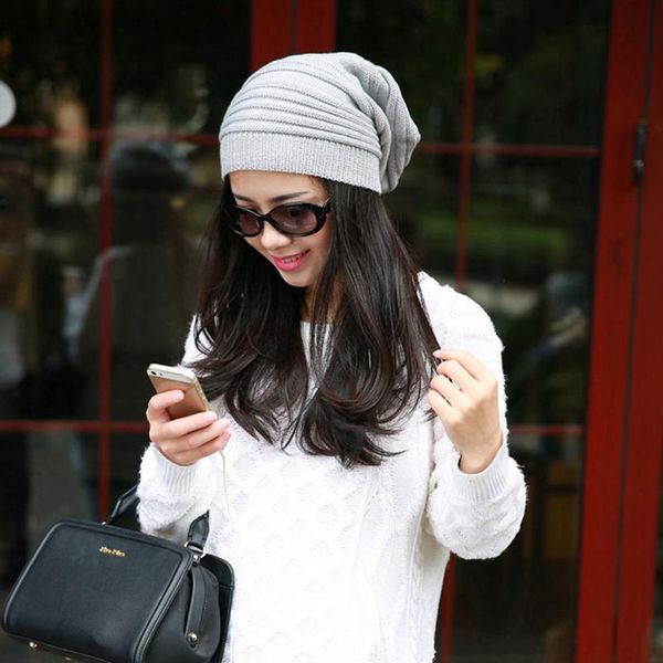 women knitted elastic hat 2020 new autumn winter warm knitted beanies female baggy oversized slouch striped cap hat hip hop cap
women knitted elastic hat 2020 new autumn winter warm knitted beanies female baggy oversized slouch striped cap hat hip hop cap