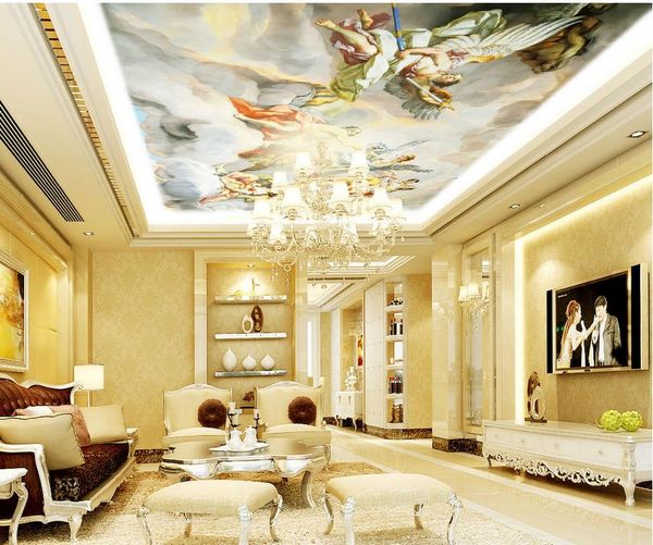 european style beautiful scenery wallpapers angel ceiling mural 3d ceiling murals wallpaper
european style beautiful scenery wallpapers angel ceiling mural 3d ceiling murals wallpaper
