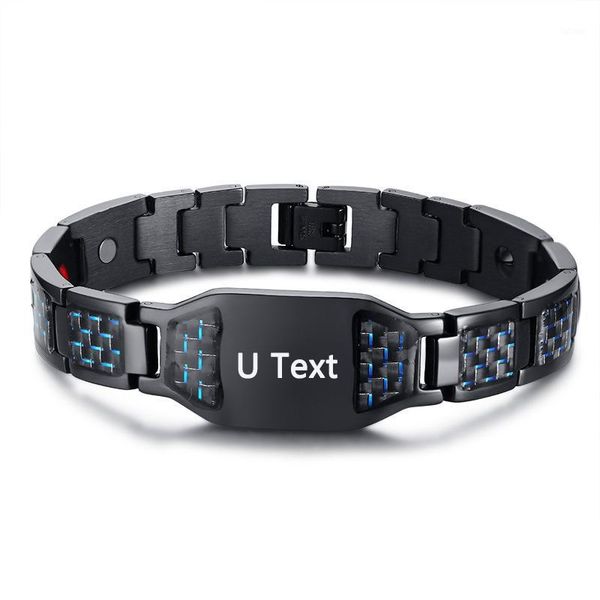 2020 new black magnetic bracelet men stainless steel hand chain masonic punk id bracelets carbon fiber magnet health bracelets1, Golden;silver
2020 new black magnetic bracelet men stainless steel hand chain masonic punk id bracelets carbon fiber magnet health bracelets1, Golden;silver