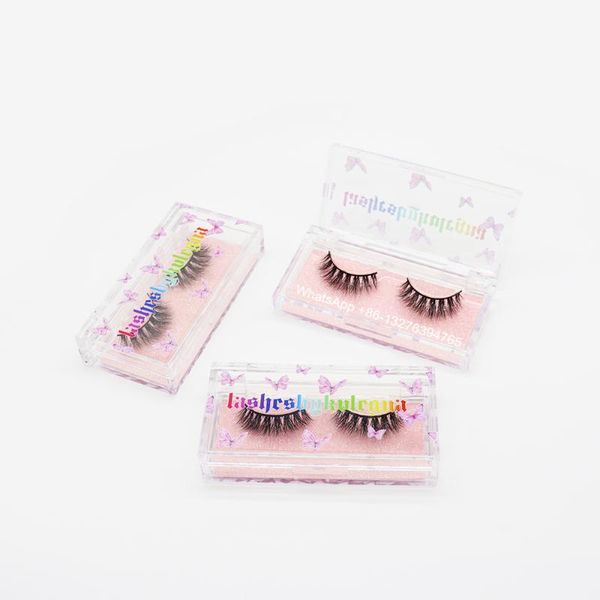 transparent acrylic lash case with tray handmade 20mm crisscross mink eyelashes custom mink lashes packaging box with your logo
transparent acrylic lash case with tray handmade 20mm crisscross mink eyelashes custom mink lashes packaging box with your logo