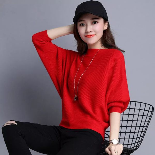 2020 female fall new short wild paragraph loosely loosey tightrope ladies knit nightgown big top, White;black
2020 female fall new short wild paragraph loosely loosey tightrope ladies knit nightgown big top, White;black