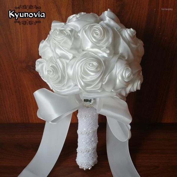 kyunovia custom burgundy white silk rose wedding flowers bridesmaid satin ribbon bridal bouquets crystal wedding bouquet fe761
kyunovia custom burgundy white silk rose wedding flowers bridesmaid satin ribbon bridal bouquets crystal wedding bouquet fe761