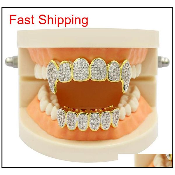 hip hop grillz luxury glaring zircon micro pave dental grills 2019 fashion men women 18k gold plated teeth brace 2-p qylgyk nana_shop, Black
hip hop grillz luxury glaring zircon micro pave dental grills 2019 fashion men women 18k gold plated teeth brace 2-p qylgyk nana_shop, Black