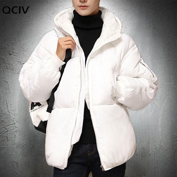 winter jacket men parka coat men white padded jacket zipper hooded cotton thick slim fit overcoat plus size 4xl, Black
winter jacket men parka coat men white padded jacket zipper hooded cotton thick slim fit overcoat plus size 4xl, Black