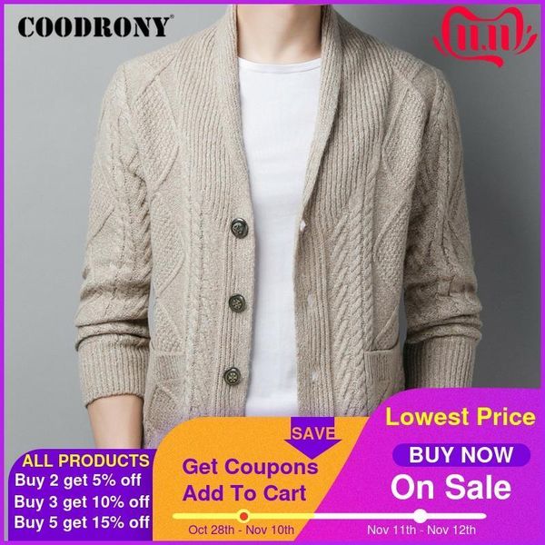 coodrony brand sweater men autumn winter thick warm cardigan men new arrivals streetwear fashion casual sweater coat c1164 201104, White;black
coodrony brand sweater men autumn winter thick warm cardigan men new arrivals streetwear fashion casual sweater coat c1164 201104, White;black