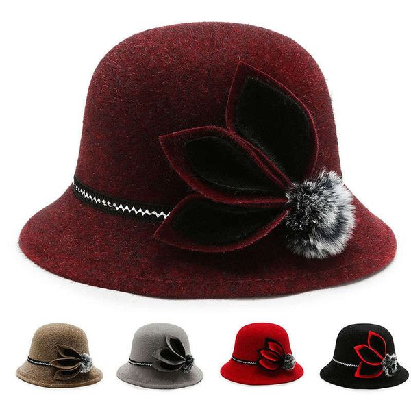 ladies autumn and winter woolen japanese fashion warm trend basin outdoor shopping sun leisure hat 
ladies autumn and winter woolen japanese fashion warm trend basin outdoor shopping sun leisure hat