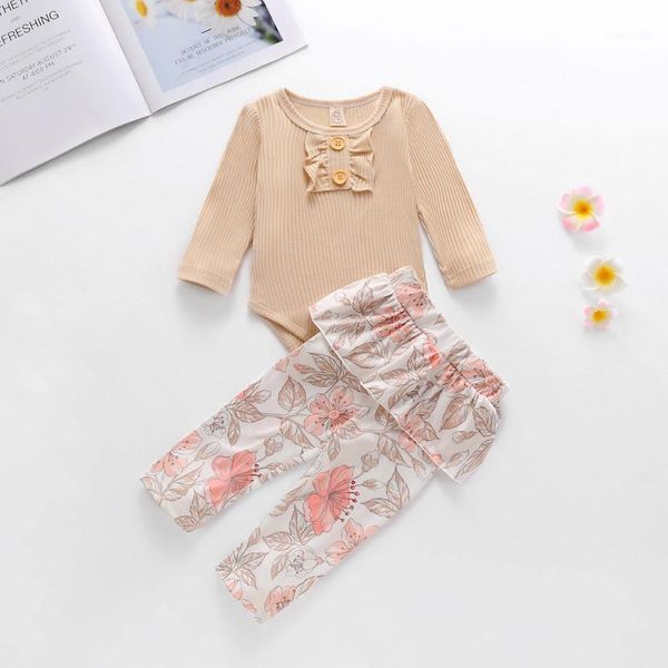 clothing sets autumn baby girls outfits 2021 ruffle born girl clothes set 2piece long sleeve bodysuit+floral trousers infant suit d301, White
clothing sets autumn baby girls outfits 2021 ruffle born girl clothes set 2piece long sleeve bodysuit+floral trousers infant suit d301, White