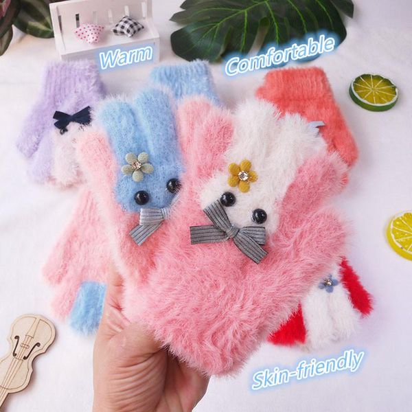 five fingers gloves 2-5 years old girls winter full finger kids cute animal cartoon mittens warm soft knitted stretch children playing sport, Blue;gray
five fingers gloves 2-5 years old girls winter full finger kids cute animal cartoon mittens warm soft knitted stretch children playing sport, Blue;gray