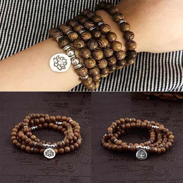 lotus buddha pendant 108 wood beads multilayer elastic rope chain bracelet om yoga bracelet for women men fashion jewelry1, Black
lotus buddha pendant 108 wood beads multilayer elastic rope chain bracelet om yoga bracelet for women men fashion jewelry1, Black