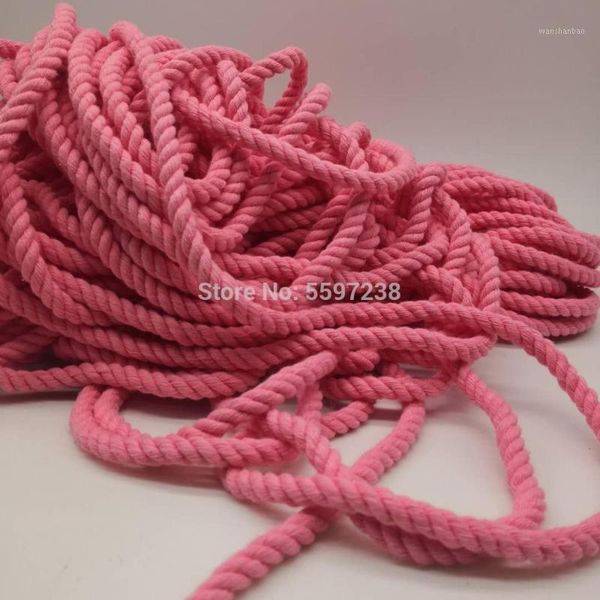 diy cords-8mm twisted cotton rope 3 strands- pink color string for craft handmade project1, Black;white
diy cords-8mm twisted cotton rope 3 strands- pink color string for craft handmade project1, Black;white