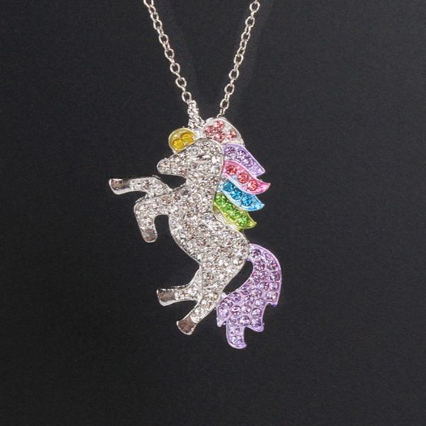 unicorn wholesale jewelry new arrived glaze the sparkled horse animal crystal pendant necklace
unicorn wholesale jewelry new arrived glaze the sparkled horse animal crystal pendant necklace