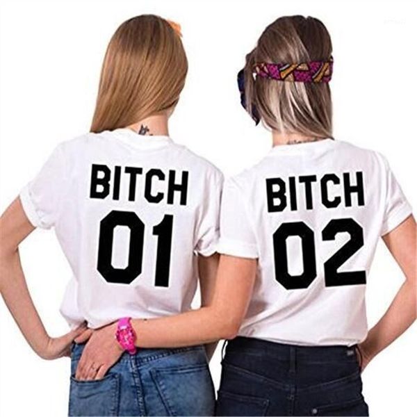 women's t-shirt women ladies friends t shirt sisters tumblr tee casual bitch 01 02 print white cotton 1
women's t-shirt women ladies friends t shirt sisters tumblr tee casual bitch 01 02 print white cotton 1