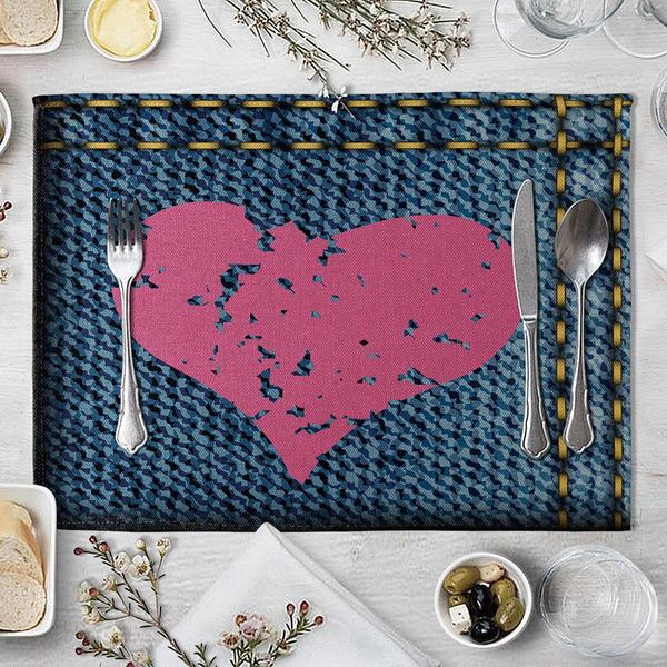 nordic kitchen placemats denim blue heart printed bar mat for dining table accessories coaster nordic kitchen h wmtudy
nordic kitchen placemats denim blue heart printed bar mat for dining table accessories coaster nordic kitchen h wmtudy