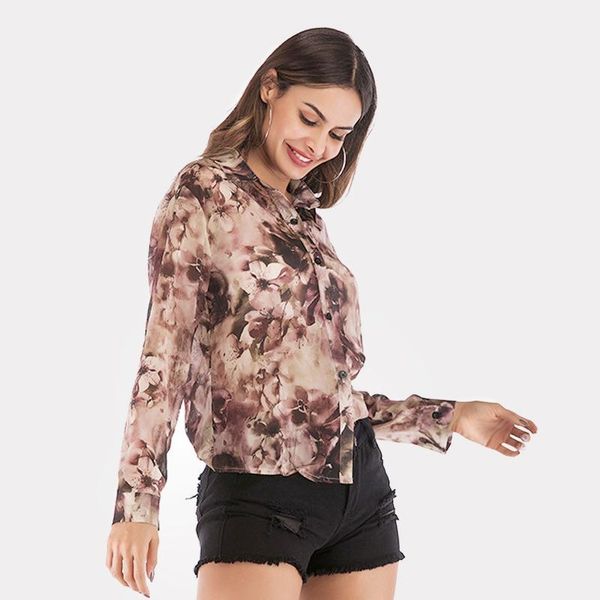 new loose casual print shirt blouse women 2018 summer single breasted lapel womens shirts blouse female shirt, White
new loose casual print shirt blouse women 2018 summer single breasted lapel womens shirts blouse female shirt, White