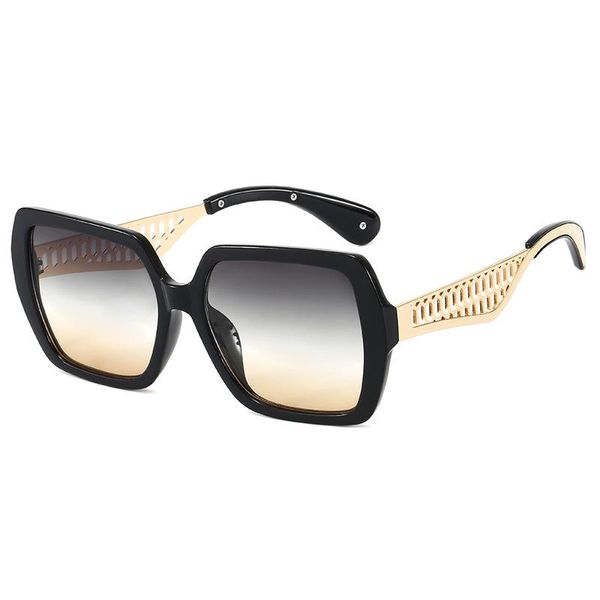 sunglasses square women oversize metal frame gradient lens mirror glasses men outdoor eyewear fashion shades mm151, White;black
sunglasses square women oversize metal frame gradient lens mirror glasses men outdoor eyewear fashion shades mm151, White;black
