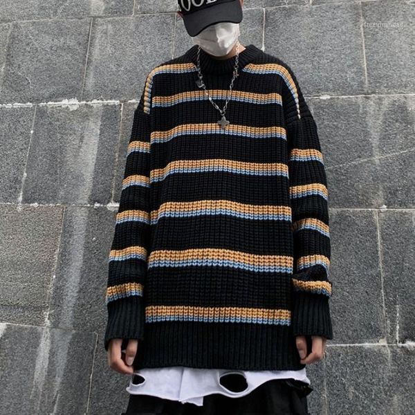 men's sweaters neploha men's casual oversize 2021 winter woman stripe fashion sweater korean streetwear harajuku male pullovers1, White;black
men's sweaters neploha men's casual oversize 2021 winter woman stripe fashion sweater korean streetwear harajuku male pullovers1, White;black