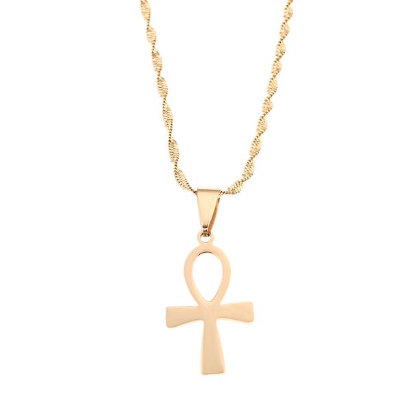 classic ankh pendant necklaces gold color egyptian cross jewelry women egypt hieroglyphs crux ansata necklace, Silver
classic ankh pendant necklaces gold color egyptian cross jewelry women egypt hieroglyphs crux ansata necklace, Silver