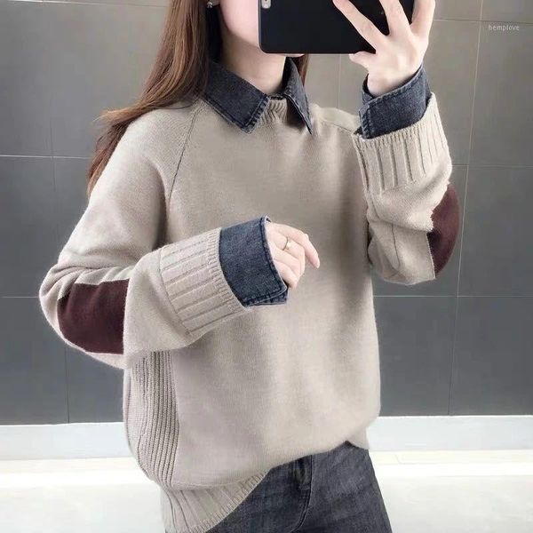autumn winter sweaters women knitted jumper basic pullovers casual shirt long sleeve short loose knitwear new fashion h671, White;black
autumn winter sweaters women knitted jumper basic pullovers casual shirt long sleeve short loose knitwear new fashion h671, White;black