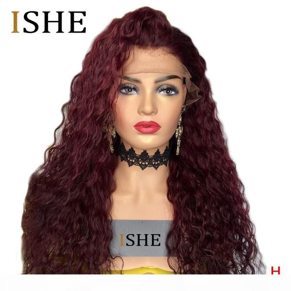 frontal wig ombre red 99j curly wig 13x6 lace front human hair wig pre plucked lace wigs for women remy hair 150 ishe, Black
frontal wig ombre red 99j curly wig 13x6 lace front human hair wig pre plucked lace wigs for women remy hair 150 ishe, Black